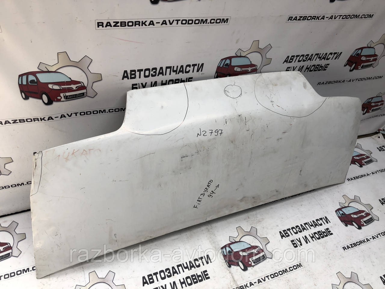 Капот Fiat Ducato (1994-2002) OEM 1300732080 фото 2
