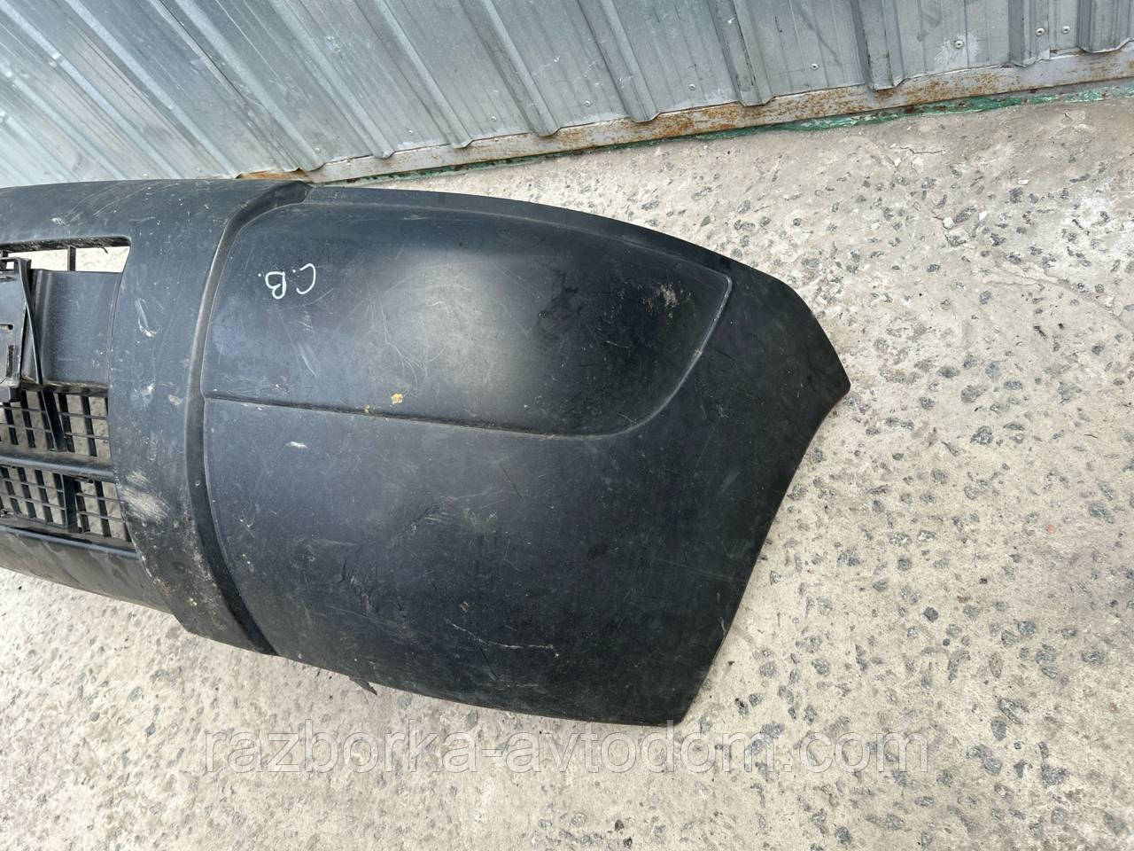 Бампер передній Citroen Berlingo (2003-2008) OE:9643802277 ДЕФЕКТ
