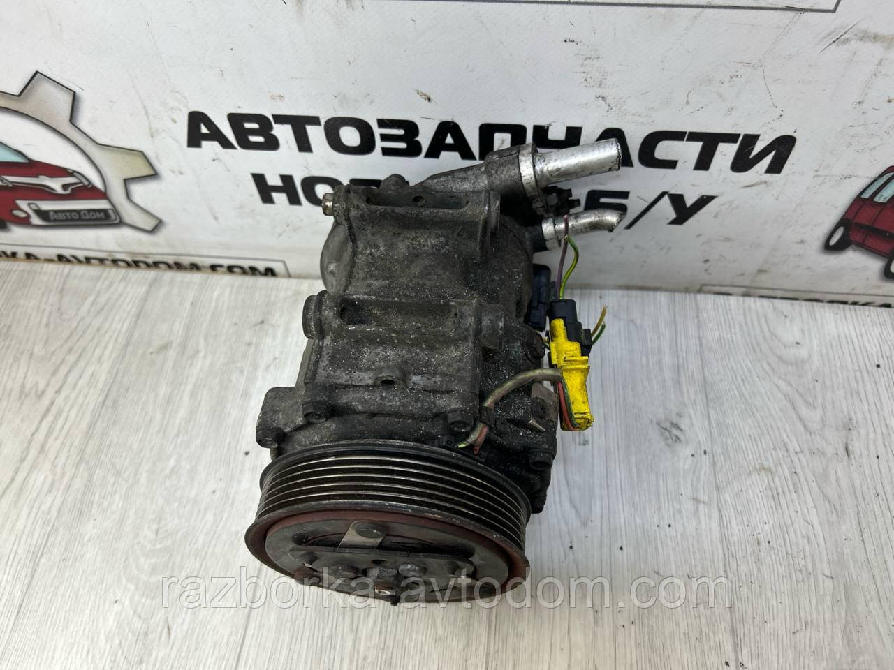 Компресор кондиціонера (SANDEN) Peugeot 407 (04-11), 508 (10-18), 607 (99-10), Citroen C5, C6 OE:9660555380