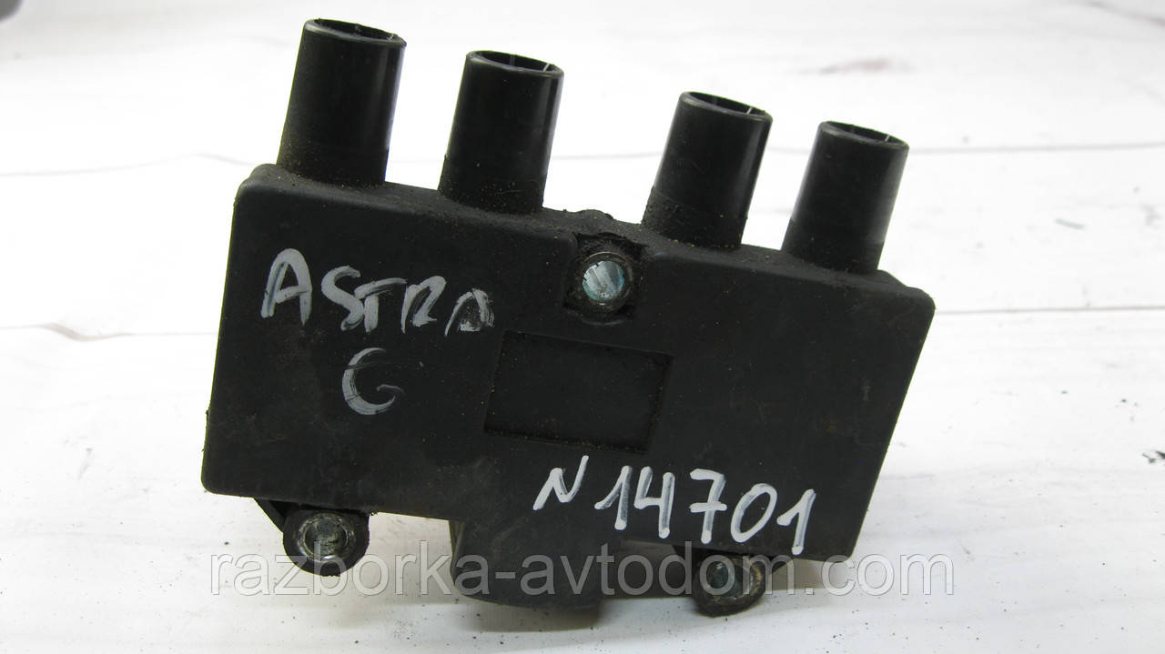 Котушка запалювання Opel Astra G (1998-2004), Corsa C (2000-2012) 1.6i OE:10457870, 19005241