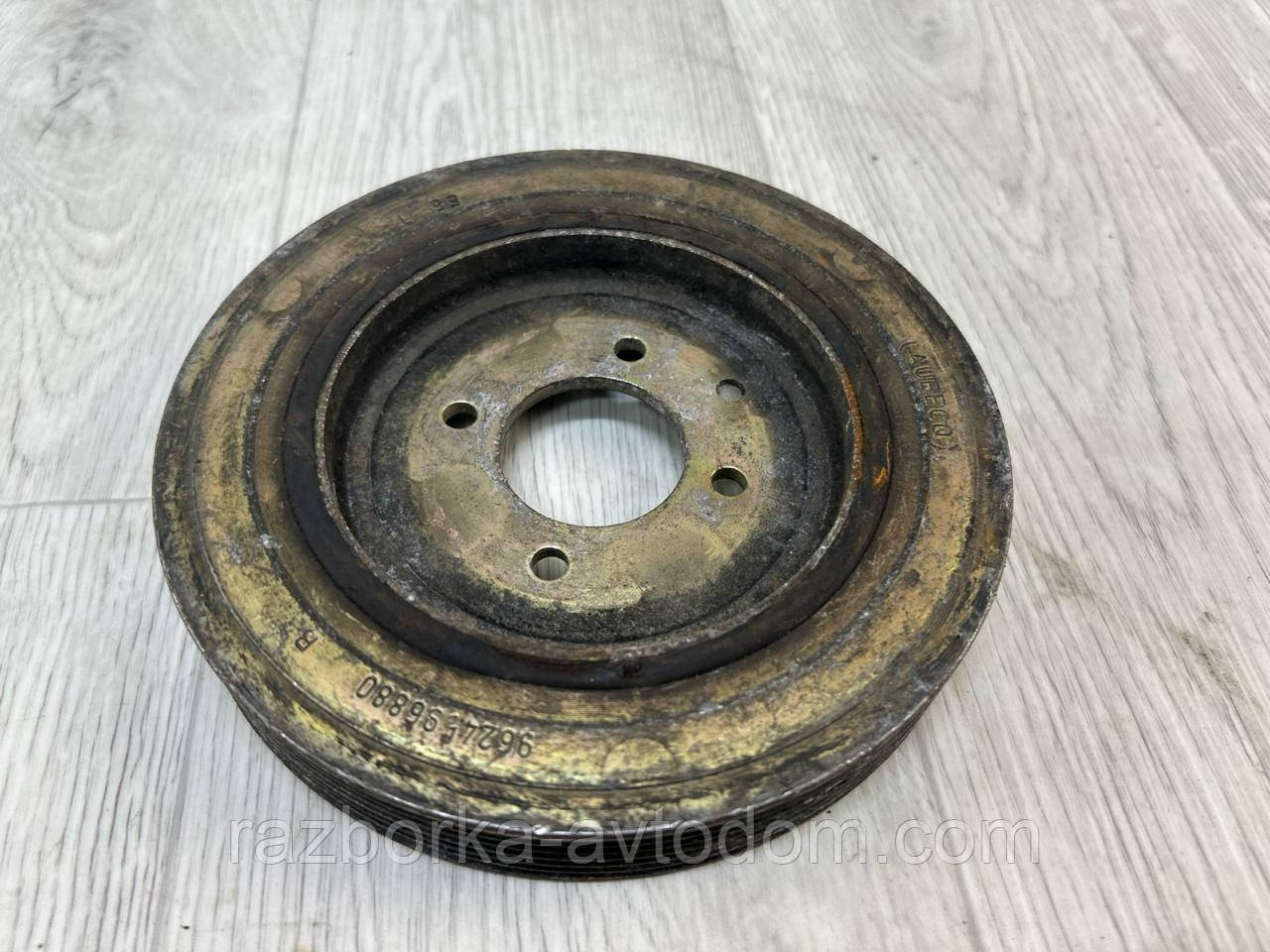Шків колінвала демпферний 6 руч 1.9D Citroen Jumpy (98-06), Berlingo (96-08), Fiat Scudo (98-06), OE:962459688