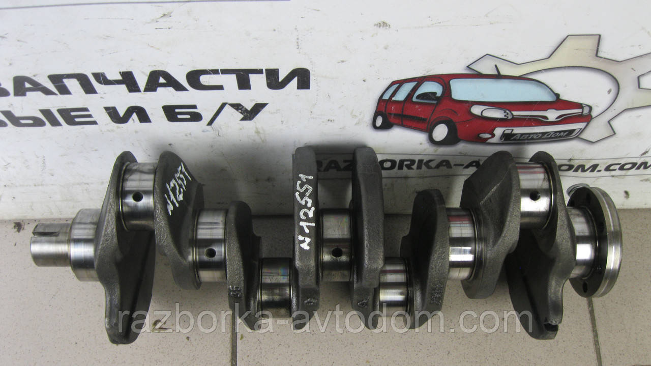Коленвал FXX Renault Laguna 2, Trafic, Opel Vivaro, Nissan Primastar (2000-2014) 1,9CDI OE:8200037836 фото 2