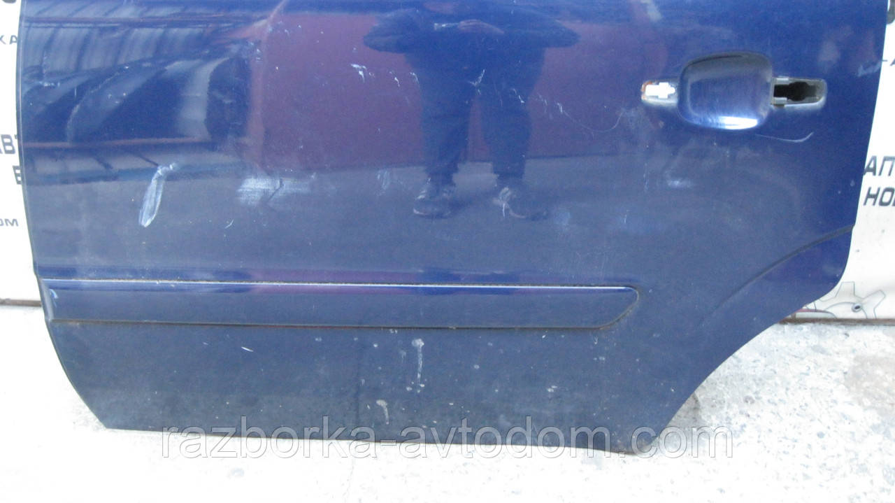 Двері задня ліва (синя 20Z) Opel Zafira B (2005-2010) OE:13203015, 93191195, 13129066