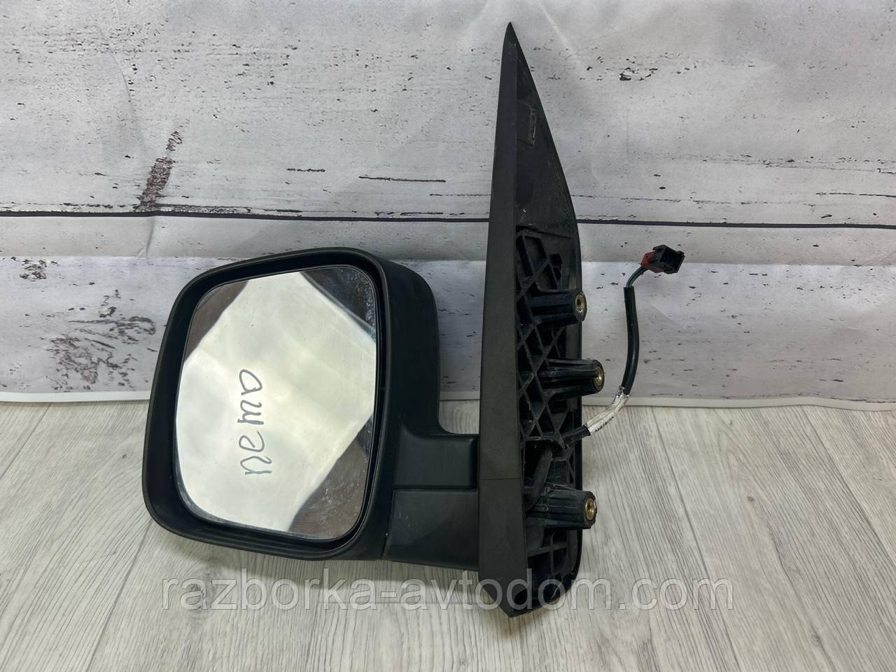 Дзеркало ліве (електро 5 pin) Fiat Fiorino (07-), QUBO (07-), Bipper (07-) Nemo (07-) OE:8153VJ