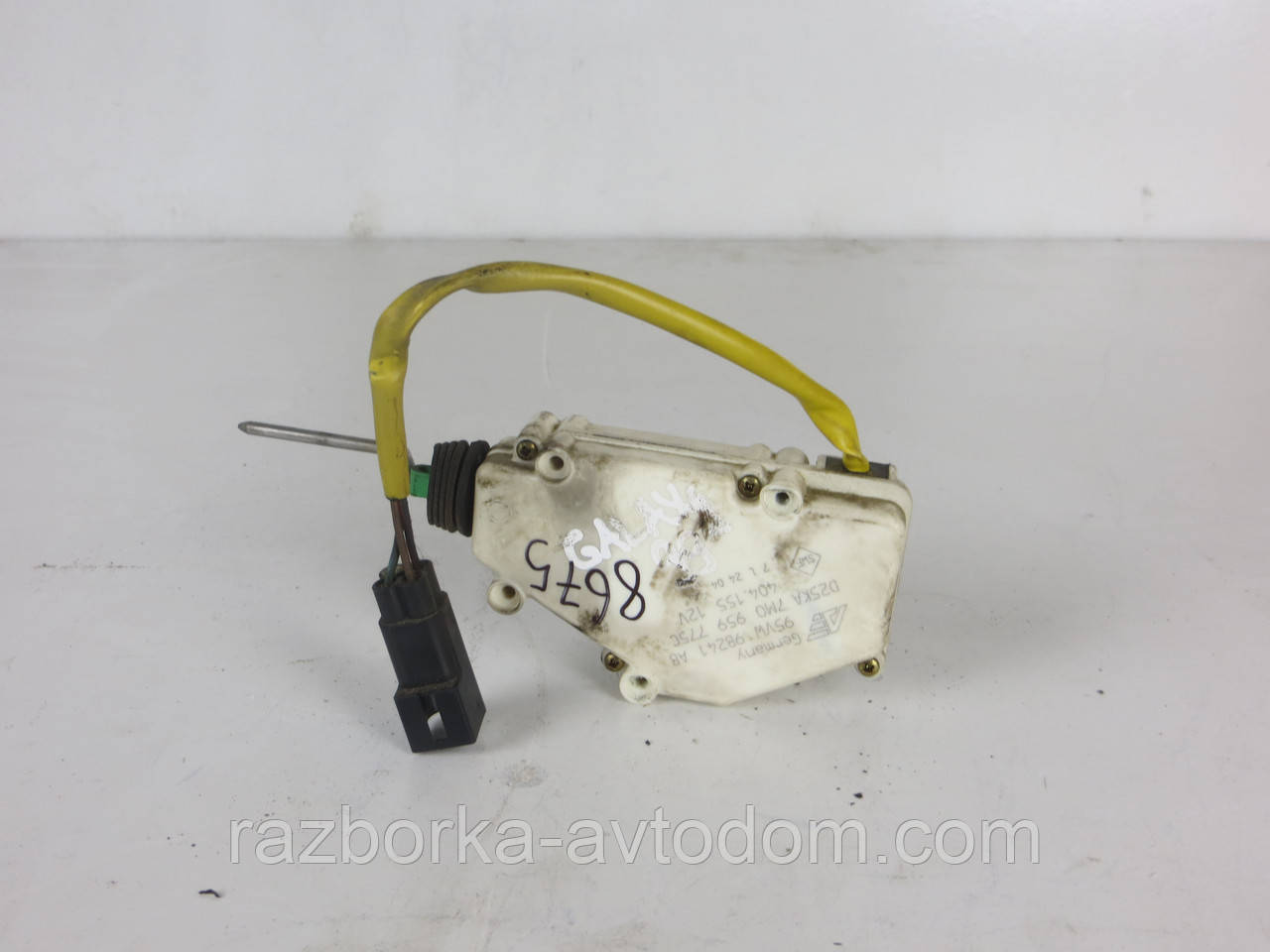 Привод (двигун, моторчик) кришки заливної горловини паливного бака Volkswagen Sharan, Ford Galaxy (1995-10) фото 2