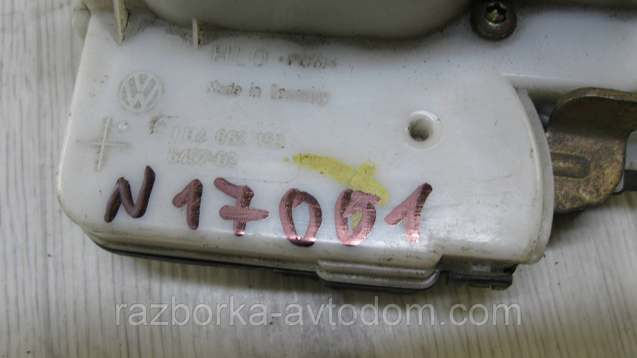 Замок дверей задньої лівої VW Golf 3 (1991-1998) OE: 1H4839015A фото 2
