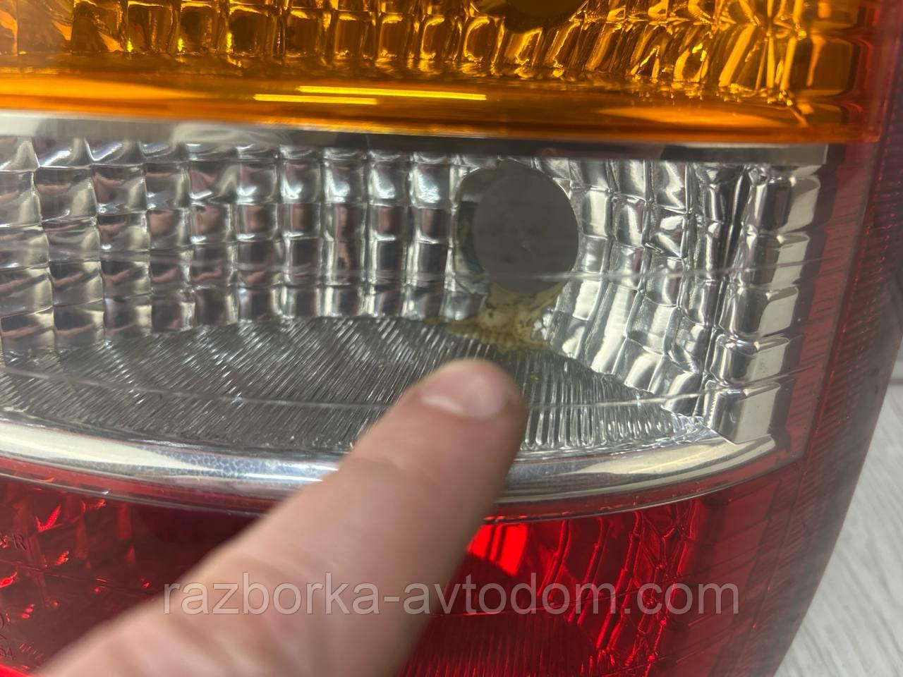 Ліхтар задній правий (стоп) Opel Zafira A OE:9117446 ДЕФЕКТ