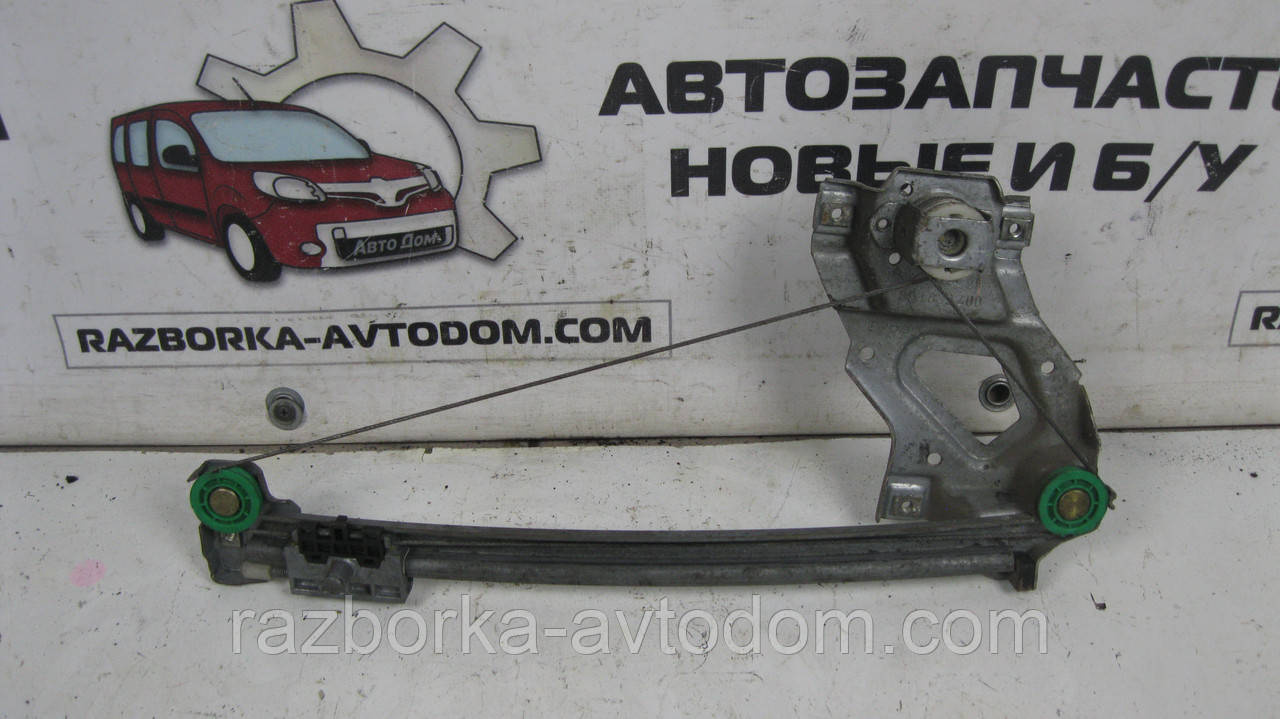 Склопідіймач задній правий (механічний) Audi 80 B3, B4 (1986-1994) OE:893839400