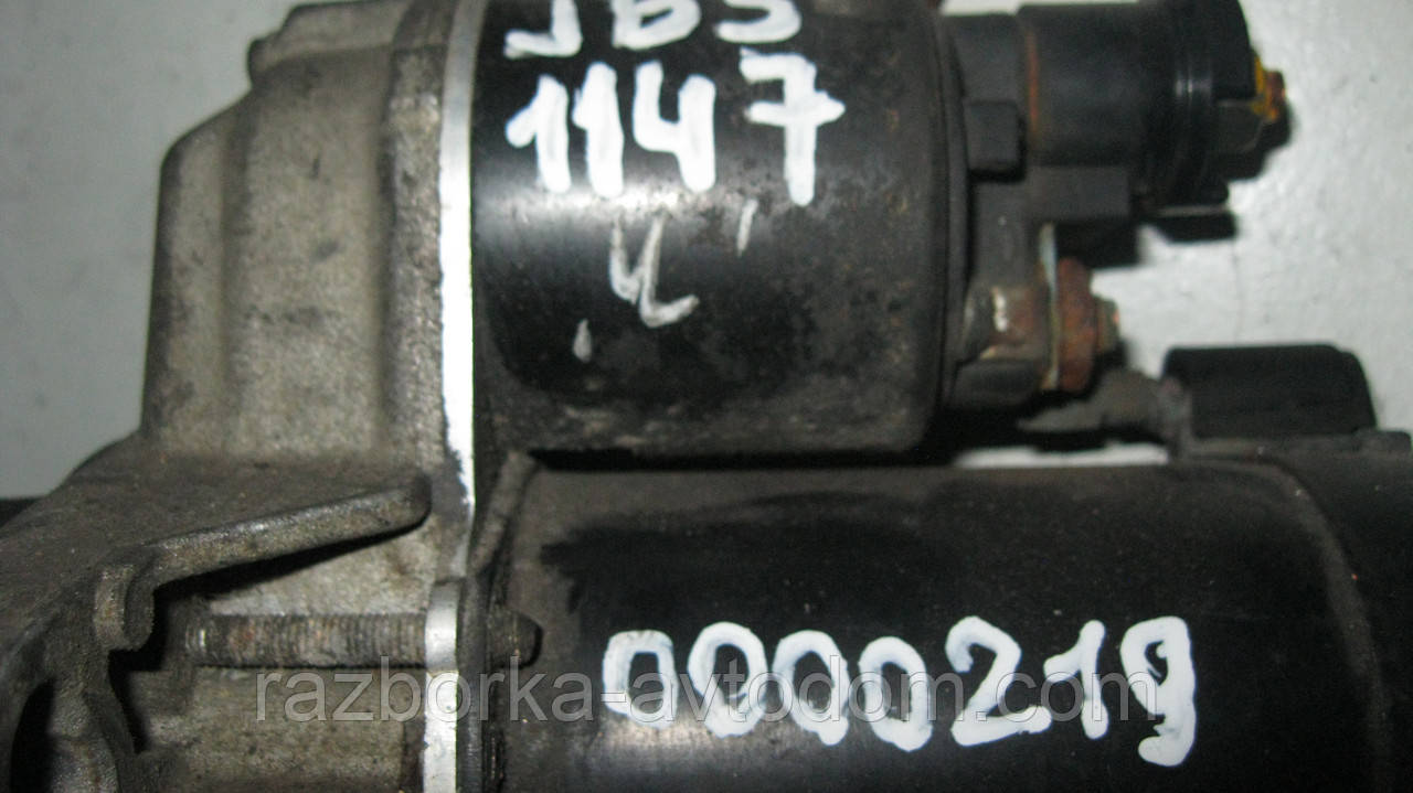 Стартер JS1147 б/у ( Valeo) Honda Accord, Honda Civic, Rover 400 (9 ЗУБ)