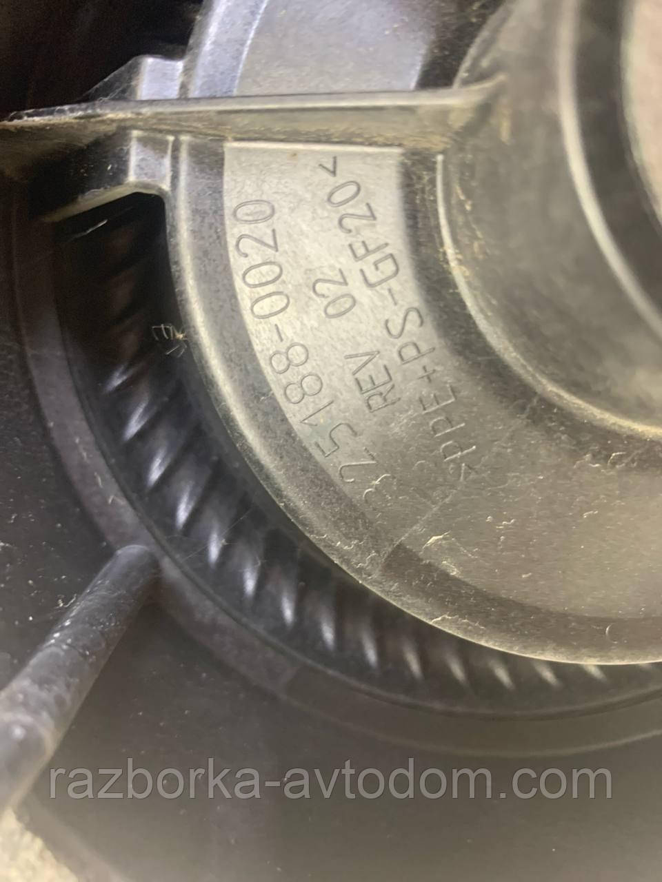 Динамік дверей передньої RENAULT SCENIC 3 OE:3251880020