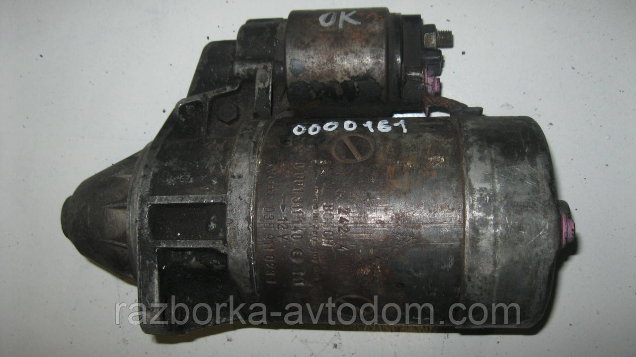 Стартер CS132 б/у ( Bosch) Audi 100, 200, 80, Audi 90, Coupe, Quattro, Porsche 924, Vw Passat (9 Зуб)