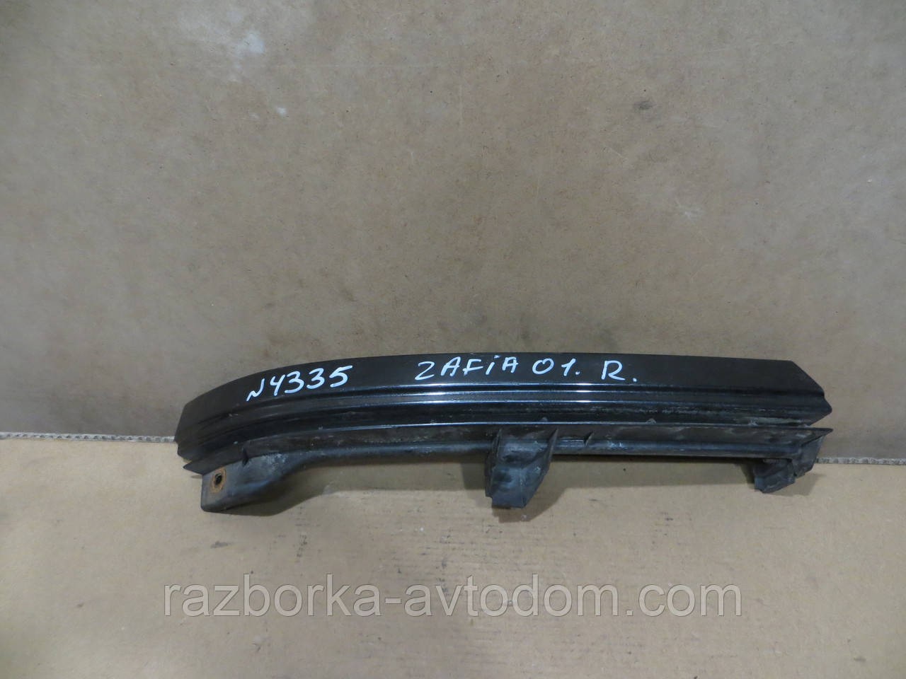 Вії накладка фари правої Opel Zafira A (1999-2005) OE:90580652