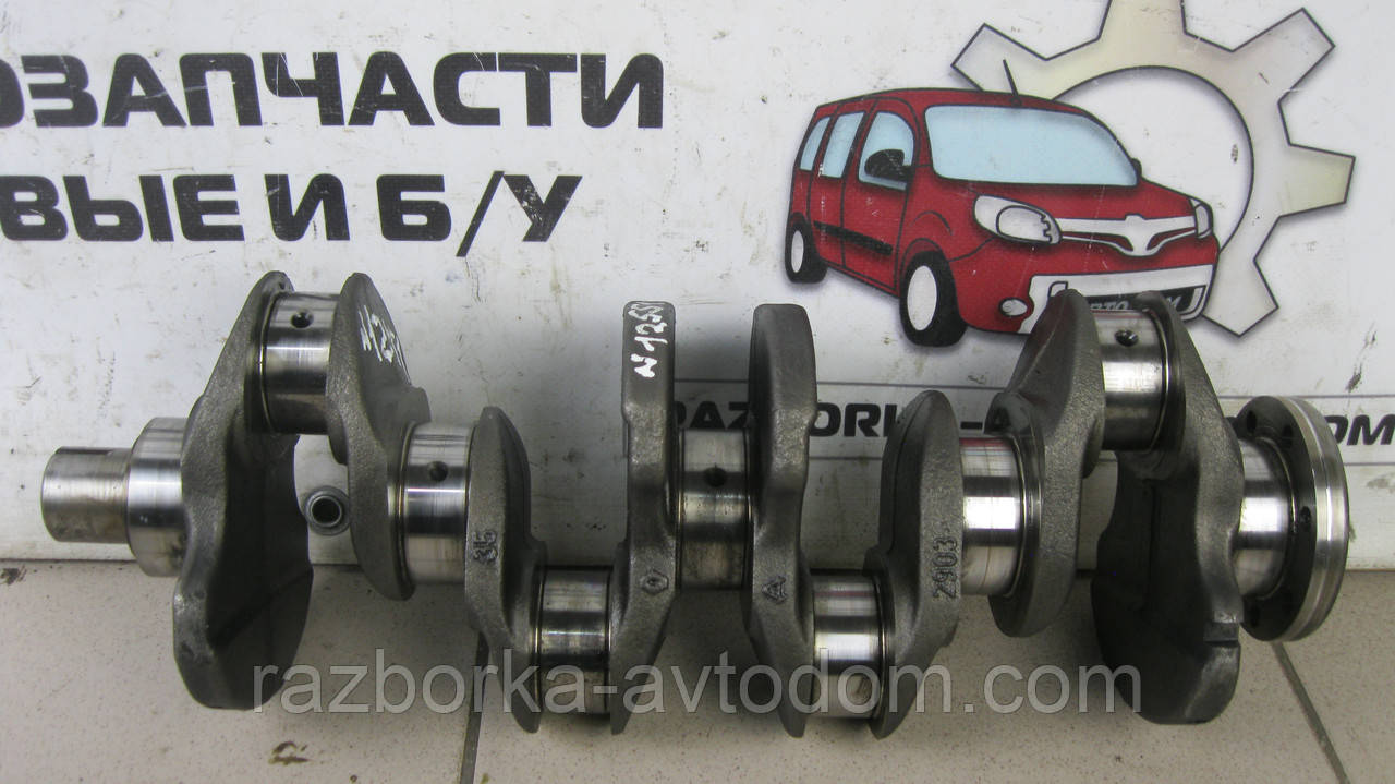 Коленвал FXX Renault Laguna 2, Trafic, Opel Vivaro, Nissan Primastar (2000-2014) 1,9CDI OE:8200037836