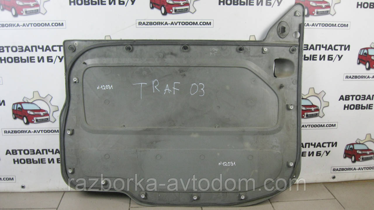 Картка дверцят бічного зсувного правого Renault Trafic, Opel Vivaro, Nissan Primastar (2000-2014) OE:7700313081 фото 2
