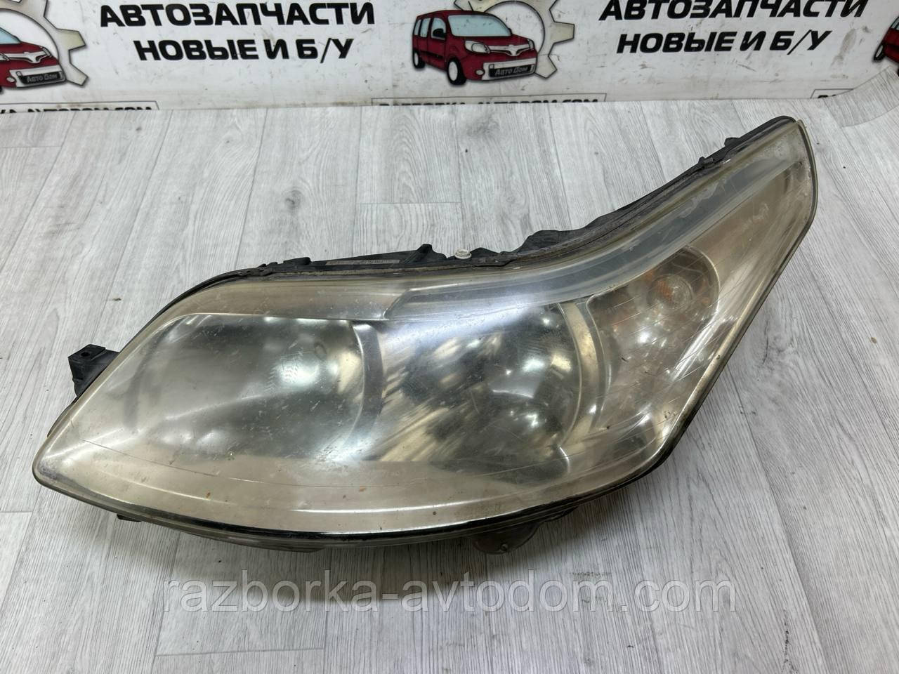 Фара передня ліва Citroen C4 (04-08) OE:9646893980 Б.у оригінал фото 2