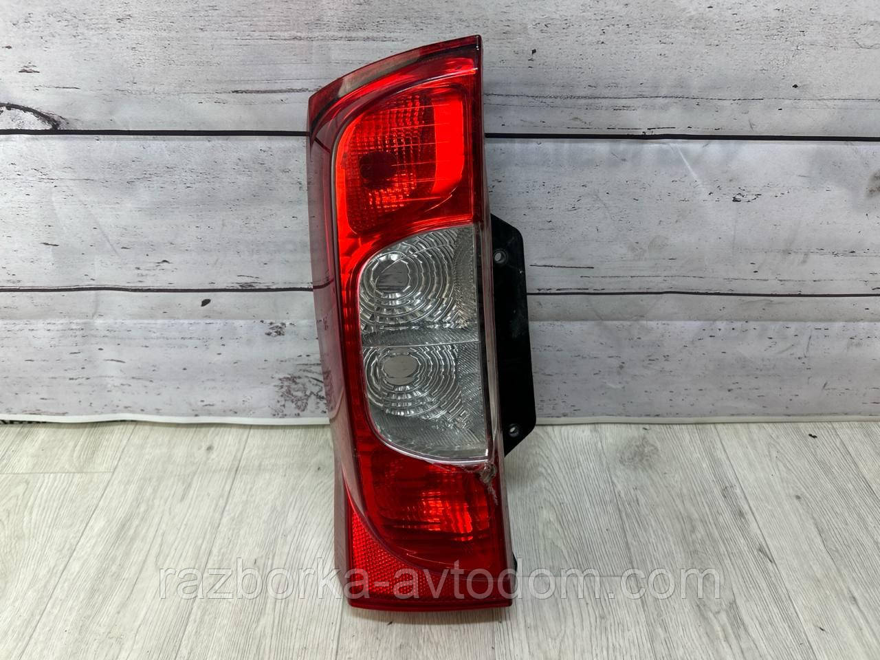 Ліхтар задній лівий Fiat Fiorino 07-, Peugeot Bipper 08-17, Citroen Nemo 08-17 OE:13201f ДЕФЕКТ!