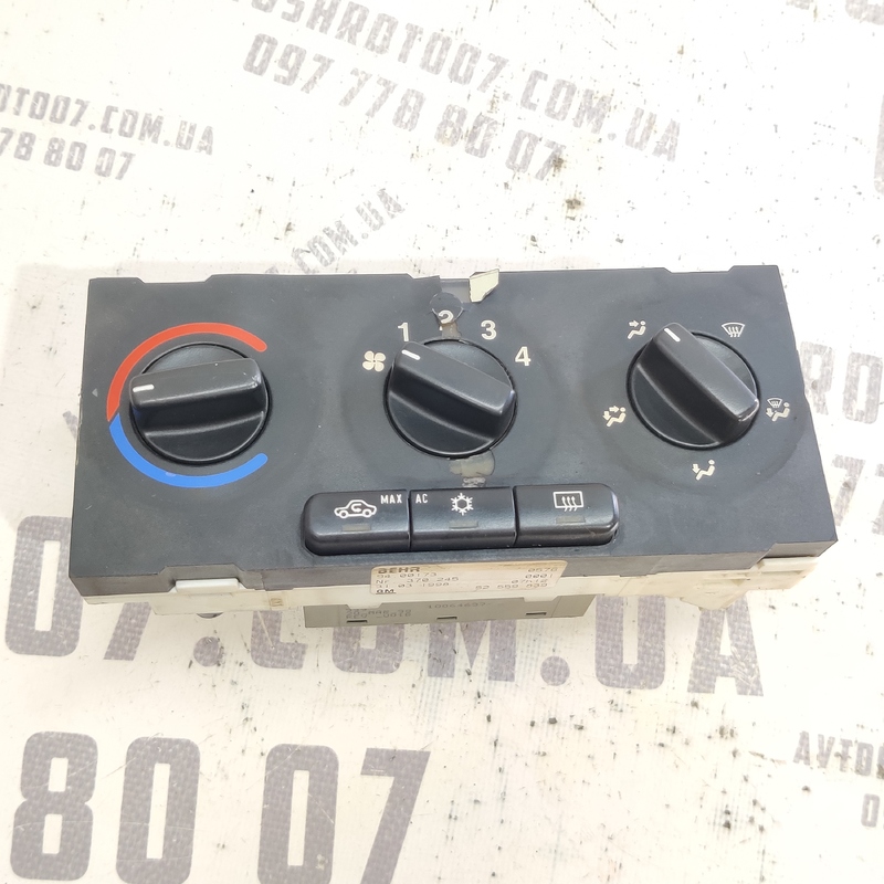 Блок керування пічкою Opel Astra G (97-04) 2.0D 52559839 фото 2