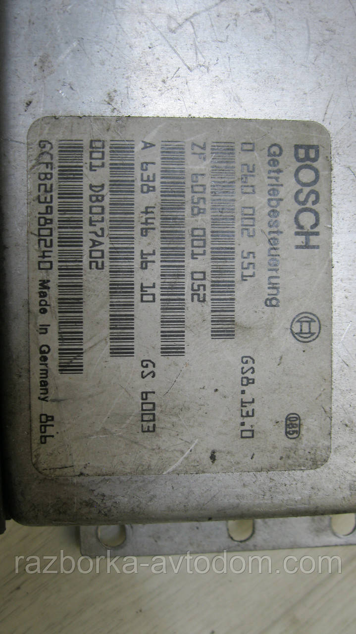 Блок керування АКПП Mercedes Vito W638 (1996-2003) 2.3TD OE: A6384461610