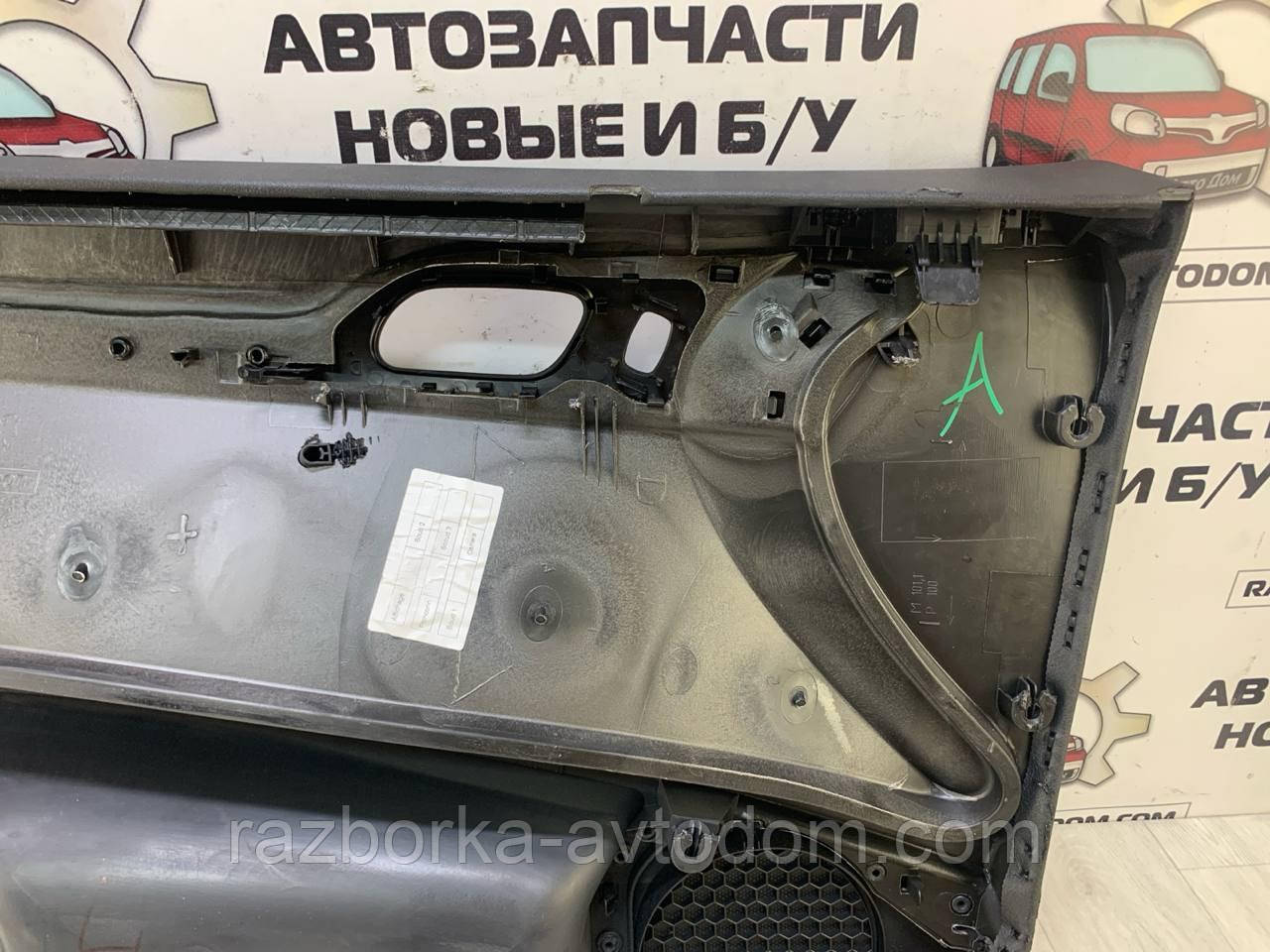 Обшивка (карта) дверей передньої правої Peugeot 407 (04-11) OE: 9645544877