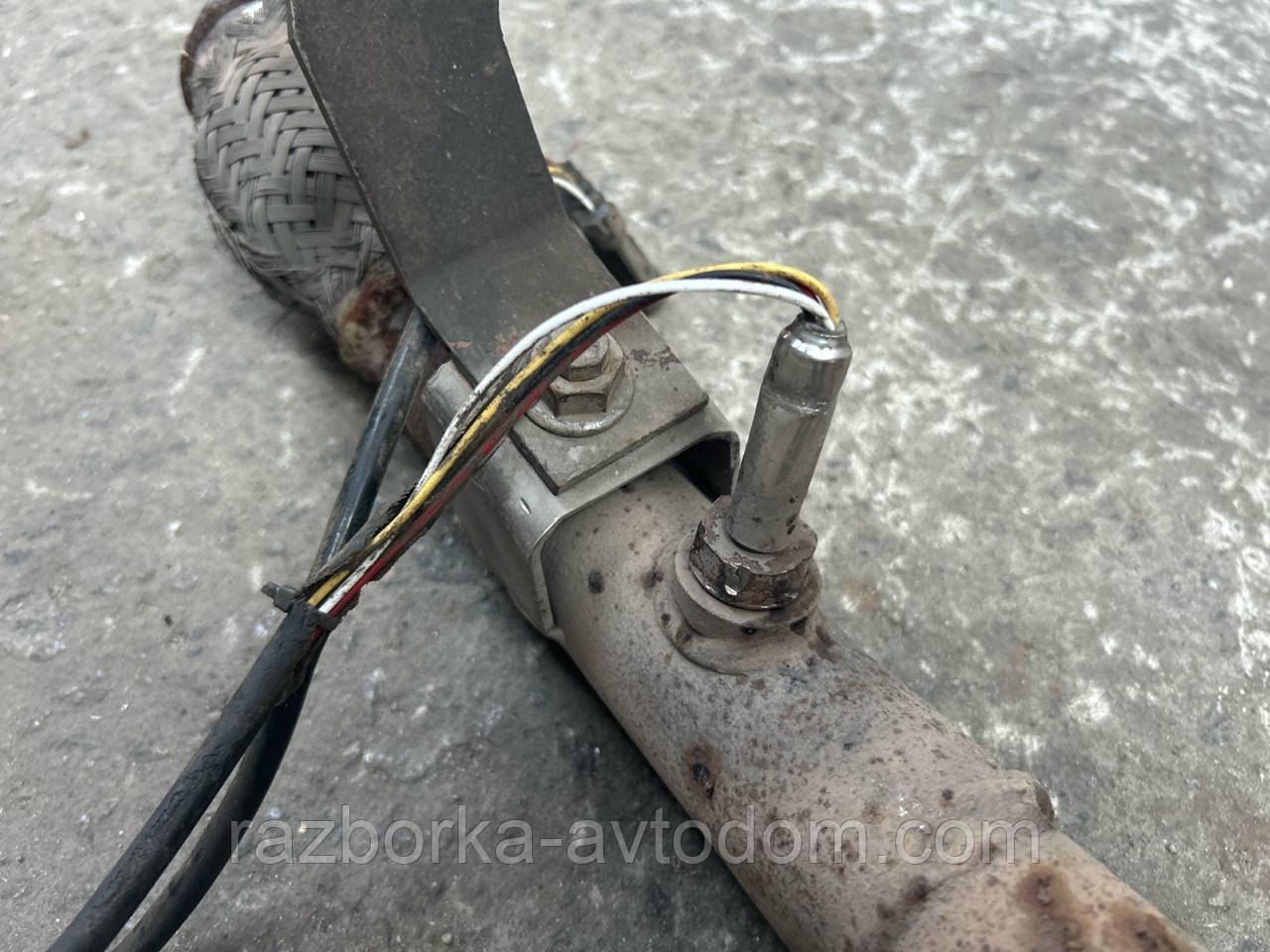 Труба вихлопна передня (коліно) з лямбда зондом (під АКПП) 2.0i 16V Opel Omega B (96-99) OE:90571005, 16693K фото 2