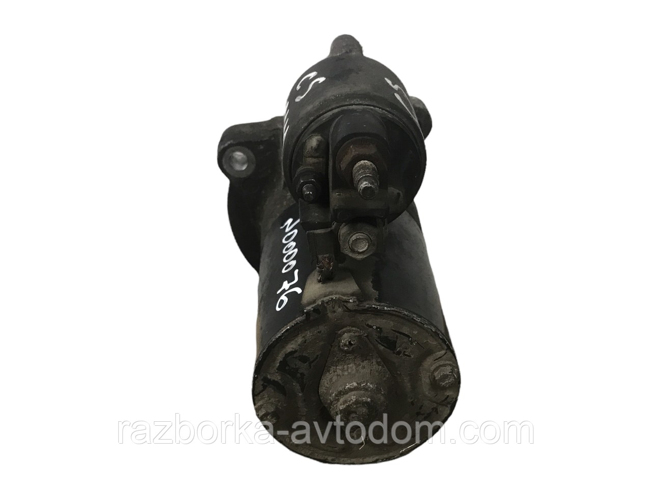 Стартер CS1111 б/у (Bosch) Citroen NEMO, Saxo, Berlingo, Peugeot 1007, 306, 106, (9 зуб) 12V 0.7KW