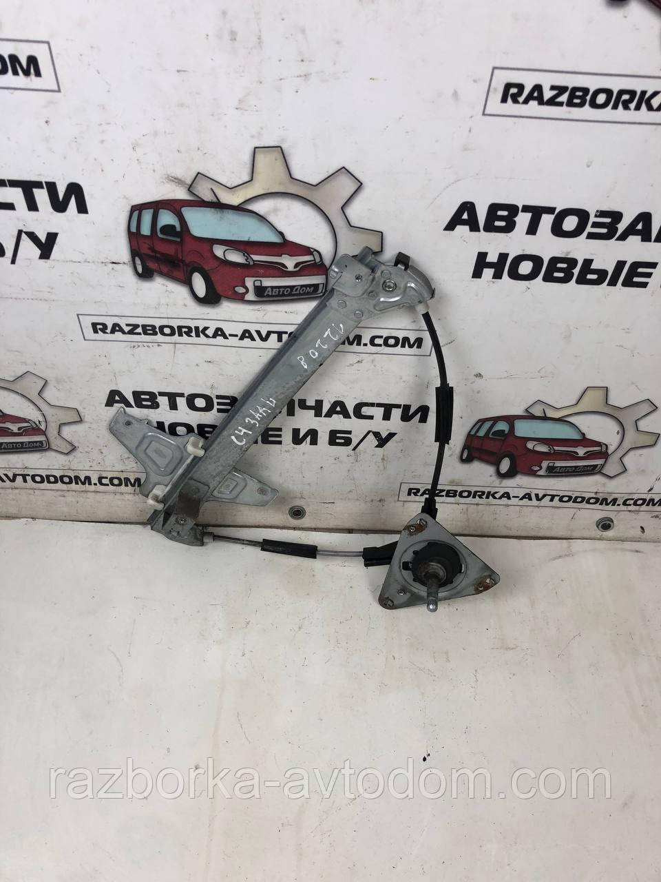 Склопідіймач задній лівий (механічний) Citroen C4 (04-08), Citroen Grand Picasso (06-13) OE: 9656009380 фото 2