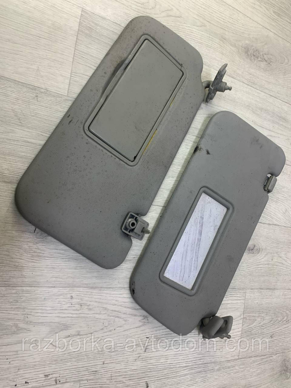 Козирки сонцезахисні комплект Kia Cerato (2006-2009), OE:852012F04087, 852022F17087 (НУЖНАчищачища)