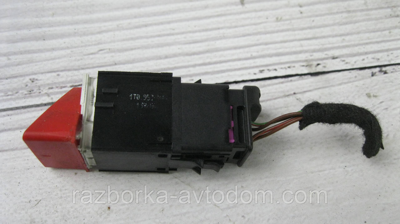 Кнопка аварійної пригоди VW Touran (2003-2010), Caddy 3 (2004-2015) OE:1T0953509
