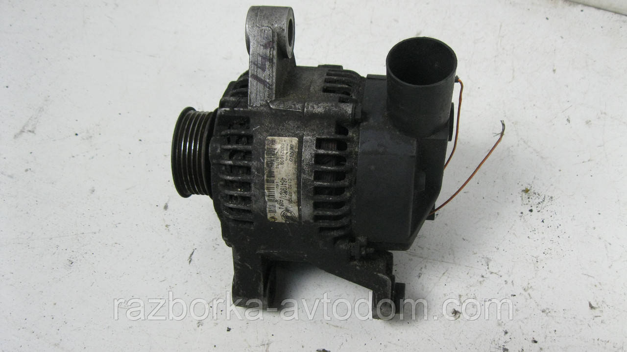 Генератор CA1196IR б/у (Magneti marelli) Fiat Palio, Fiat Punto, Fiat Siena (5 ПАЗ руч) 65А