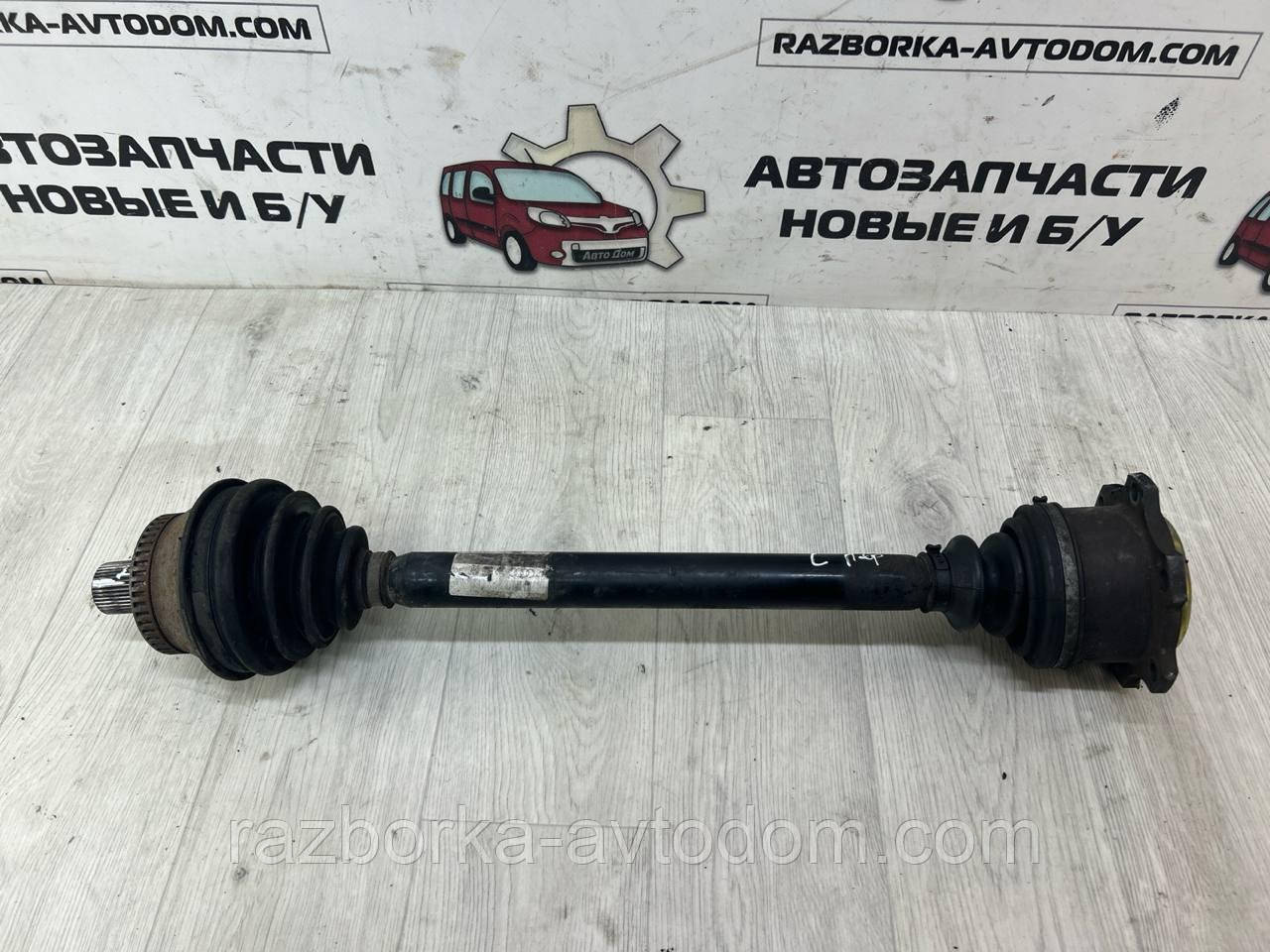 Напівось передня ліва (привод) 1,9TDI, 2,0TD Skoda Superb (02-08), VW Passat B5, Audi A4 B5 OE:3u0407271 (38 шліц)