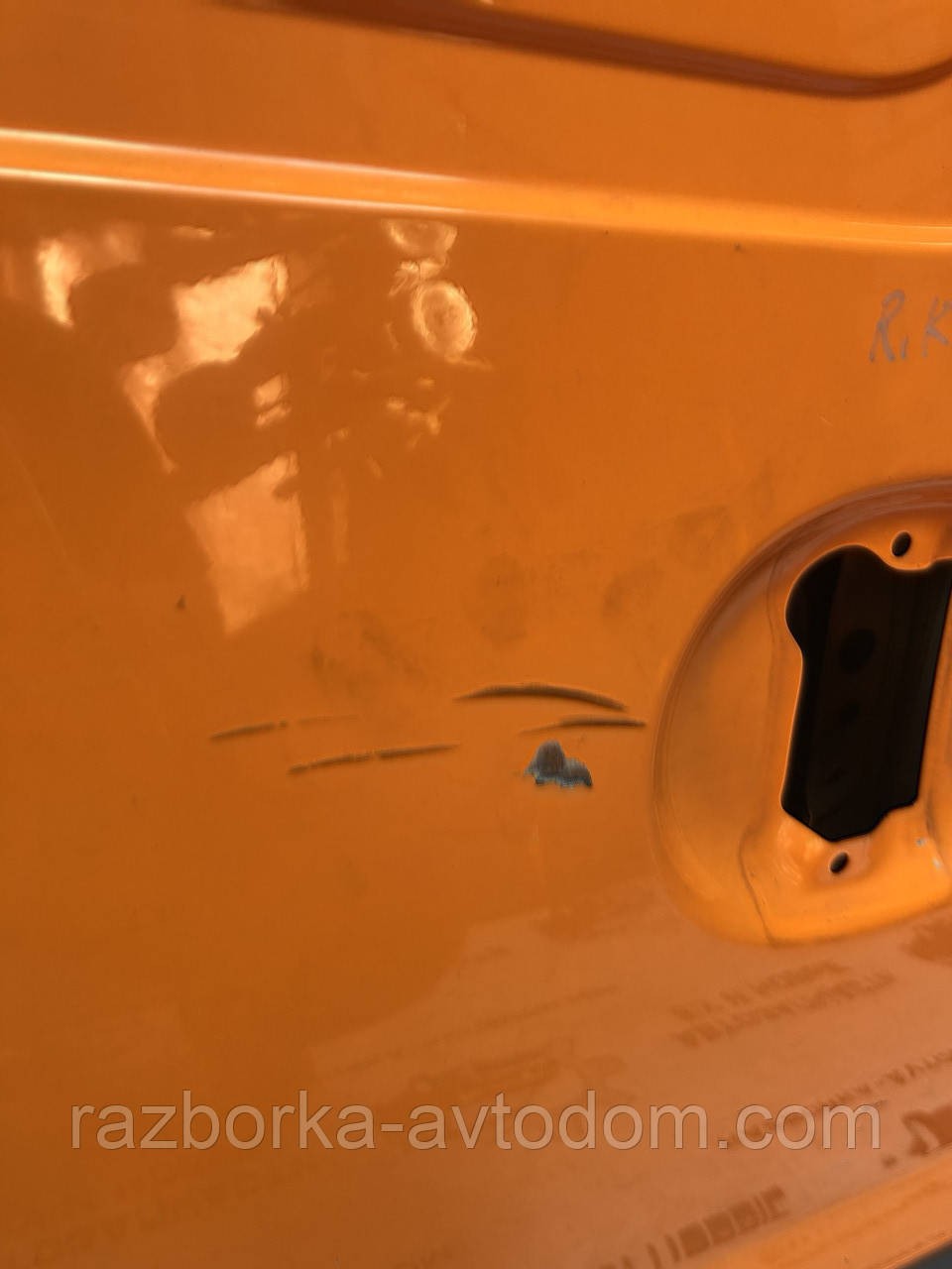 Двері праві бічні сувні Renault Kangoo (97-08)