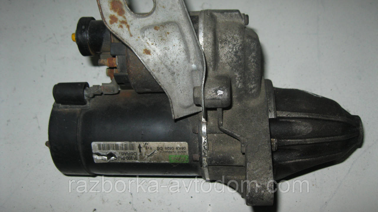 Стартер JS1147 б/у ( Valeo) Honda Accord, Honda Civic, Rover 400 (9 ЗУБ)