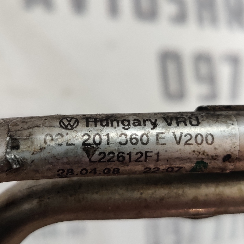 Паливна трубка Audi A4 B8 (07-15) 2.0 Дизель