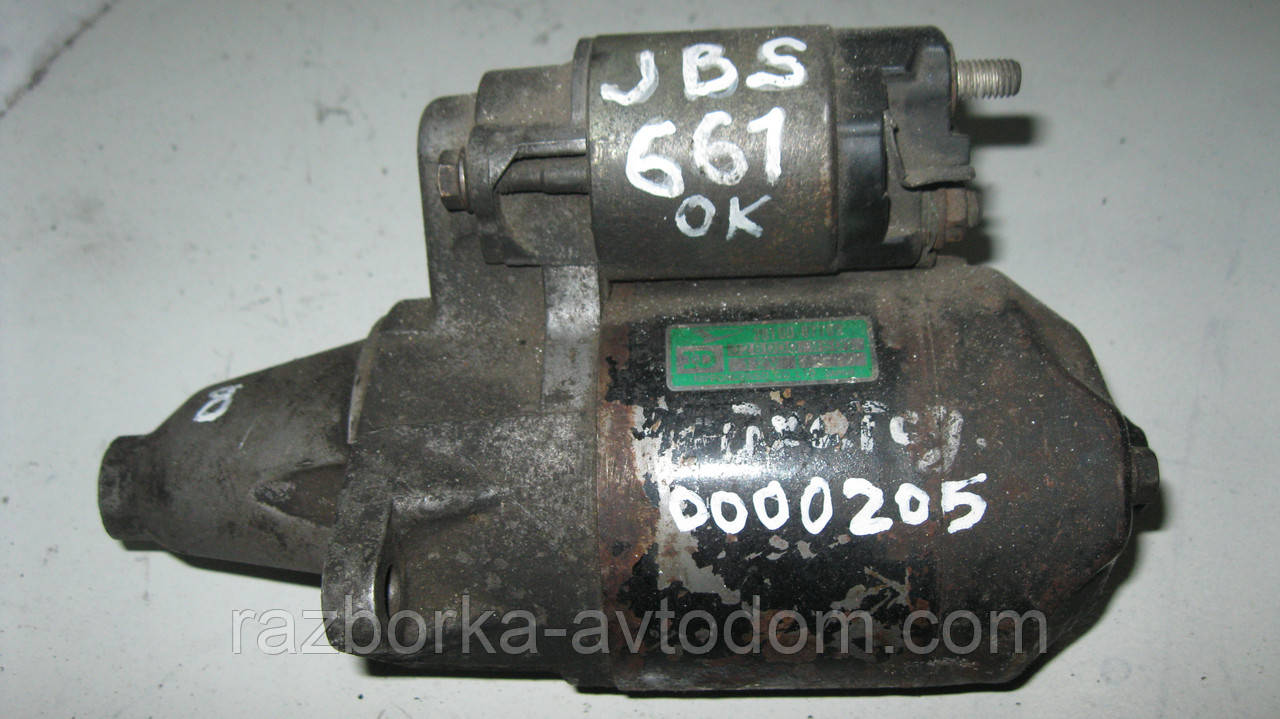 Стартер JS661 б/у ( Denco) Daihatsu Charade, Daihatsu Cuore (8 ЗУБ)