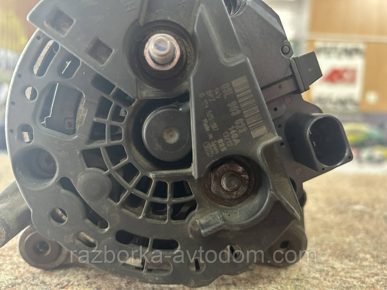 Генератор Реставрація (Bosch) 2.0 TDI, 1,6TD VW Caddy 3, Golf 6, Passat, Tiguan, Audi Q3, Superb (6 паз) 140 А