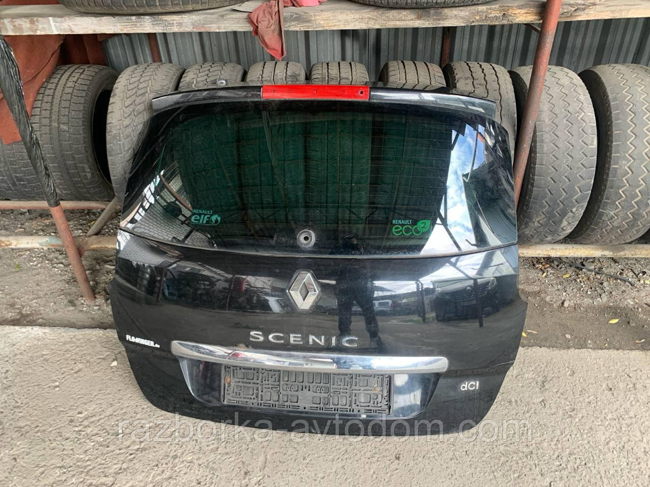 Крышка багажника Renault Scenic 3 (09-16) ОЕ: OE:901003854R   код краски TED69 (Platinum Grey)