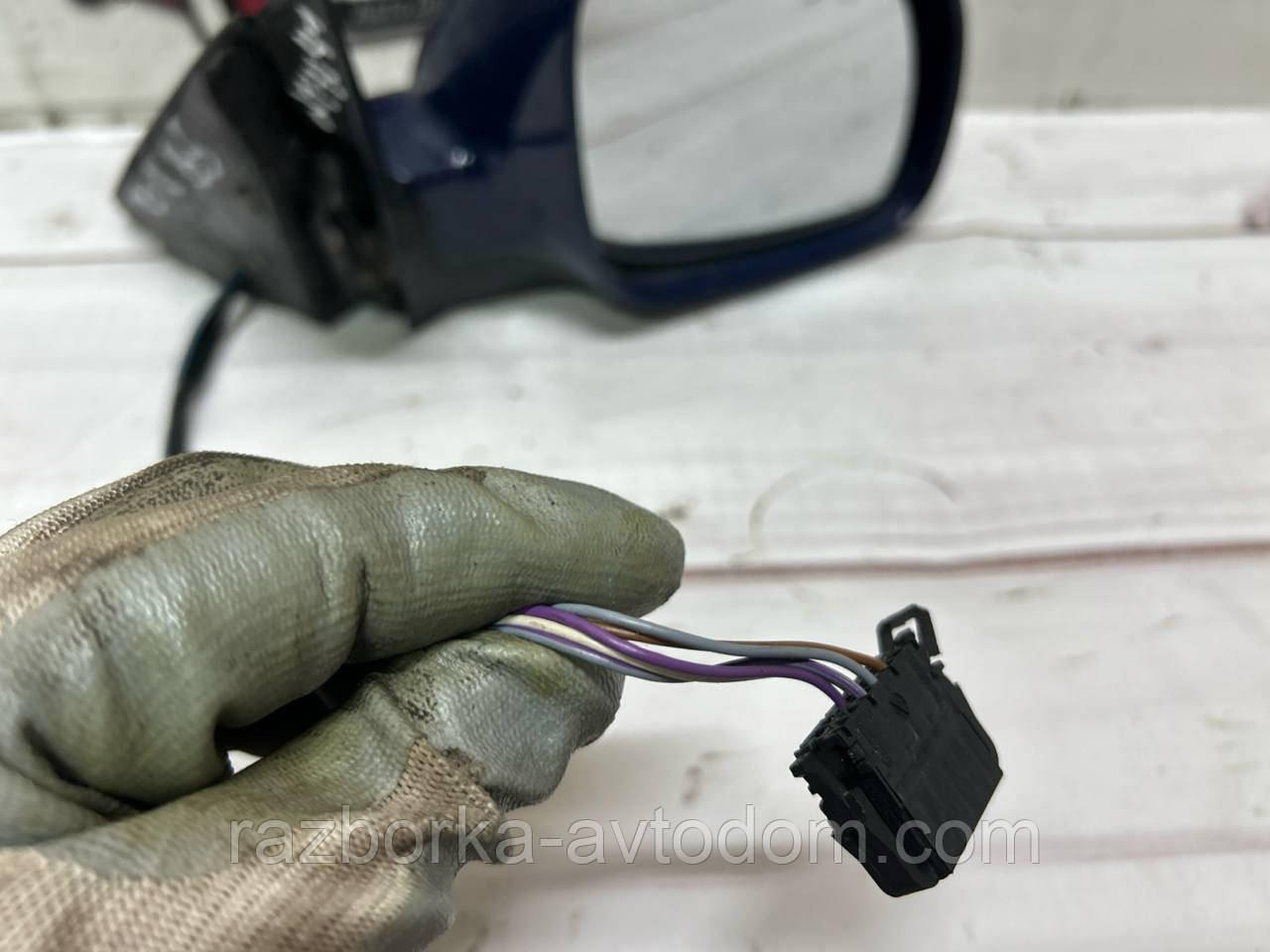 Дзеркало праве (електро) VW Passat B5 (96-05), Skoda SuperB (01-08) OE: 3b0857934, 3B1857508F, 3B1857508F01C