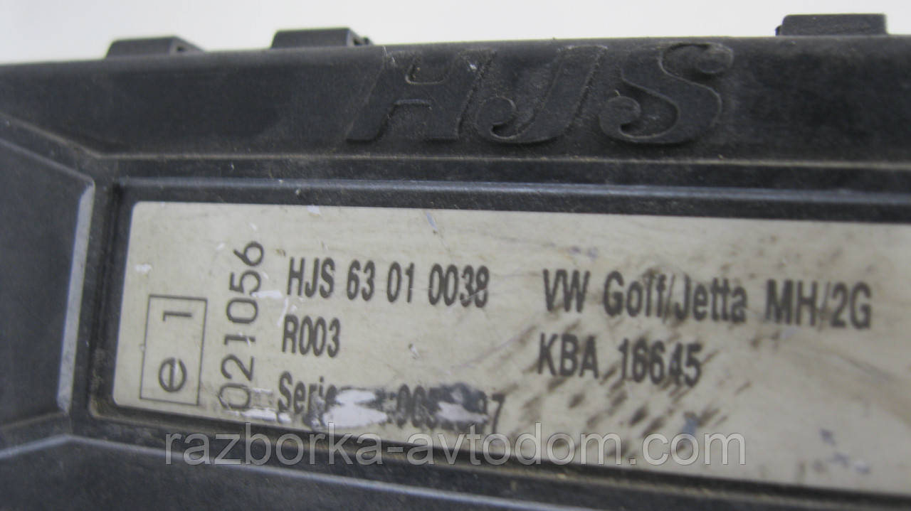 Блок-модуль керування АКПП VW PASSAT B3 / Golf / Jetta (1988-1996) OE:HJS63010038 021056