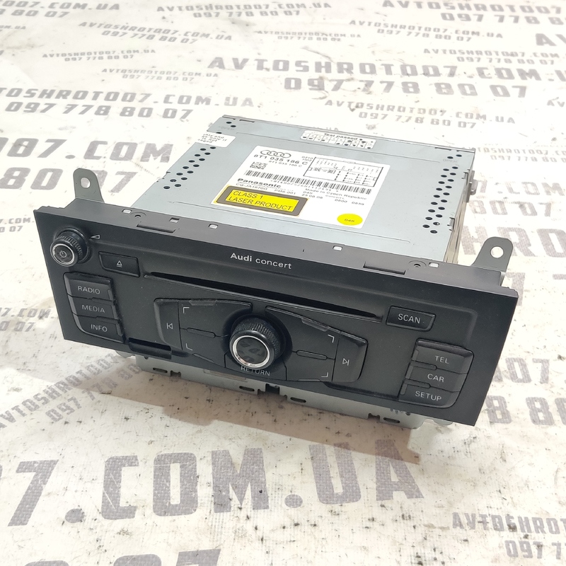Магнітола Audi A4 B8 (07-15) 2.0 дизель 8T1035186C