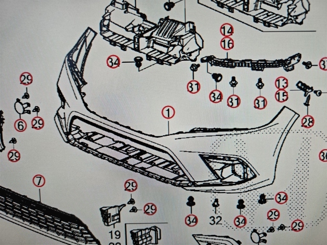Бампер передній Honda Civic 2022-2024р