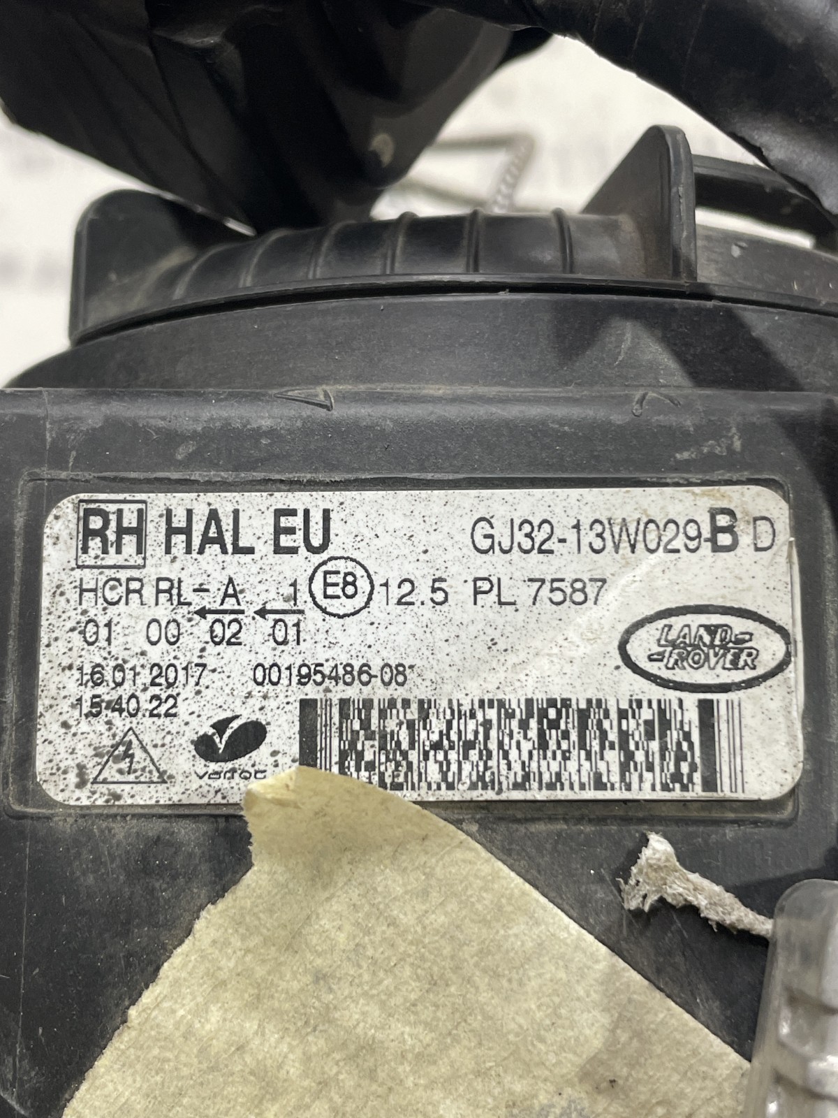 Фара права Range Rover Evoque 1 (11-18) GJ3213W029BD
