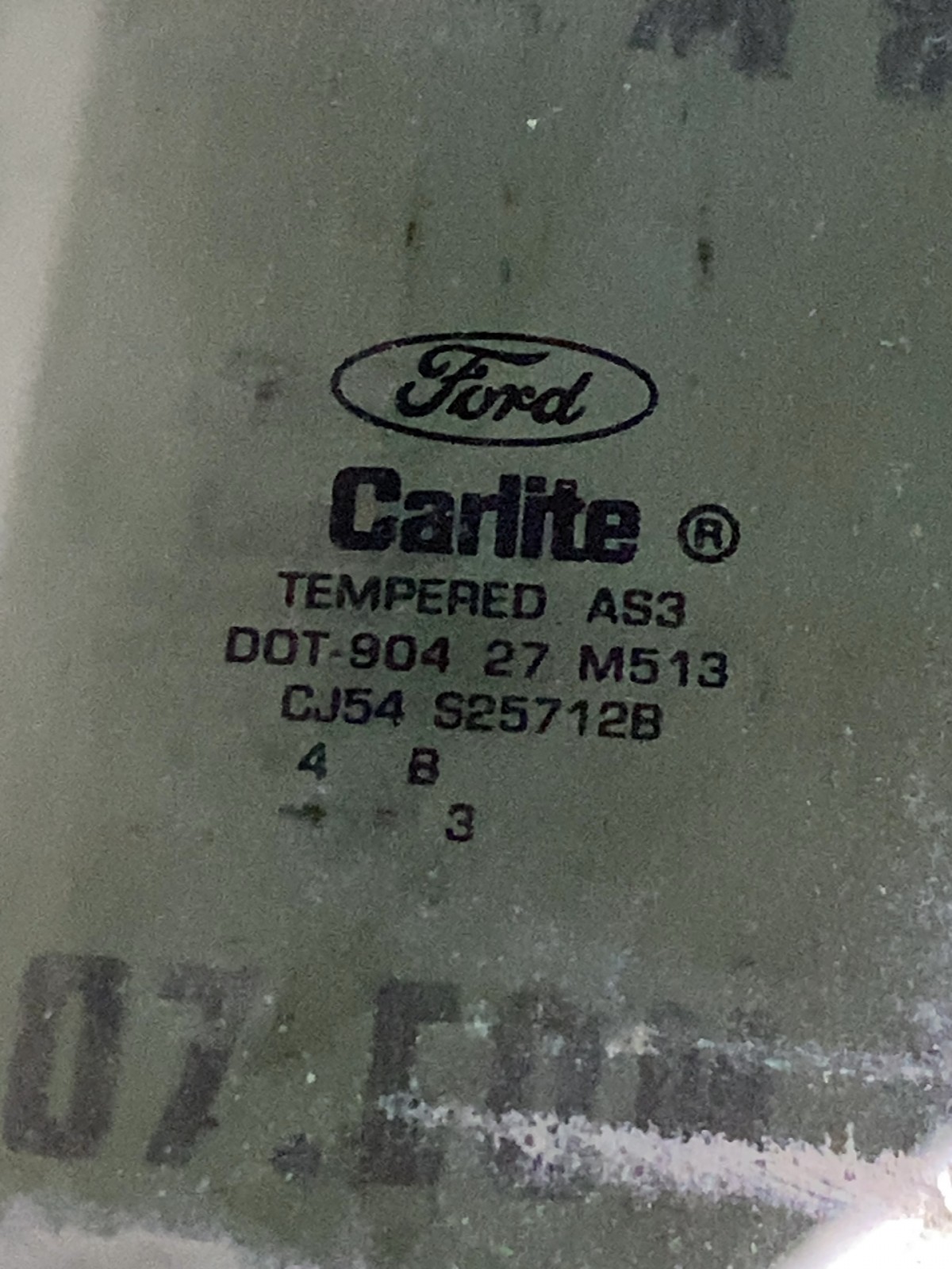 Скло дверей заднє праве Ford Escape 3 (12-19)