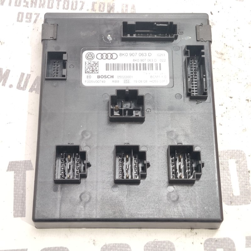 Блок управління комфорту Audi A4 B8 07-15 2.0D 8K0907063D