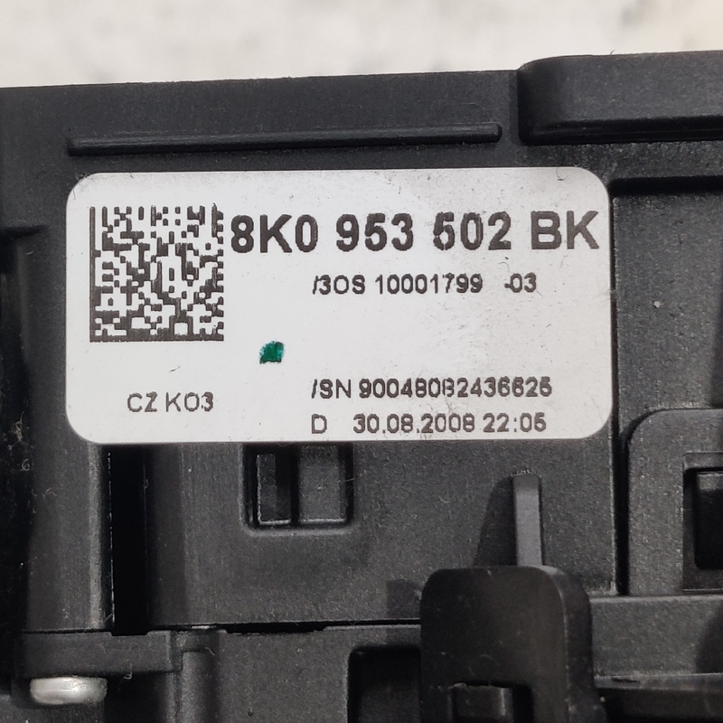 Шлейф підрульовий Audi A4 B8 (07-15) 2.0D 8K0953568E