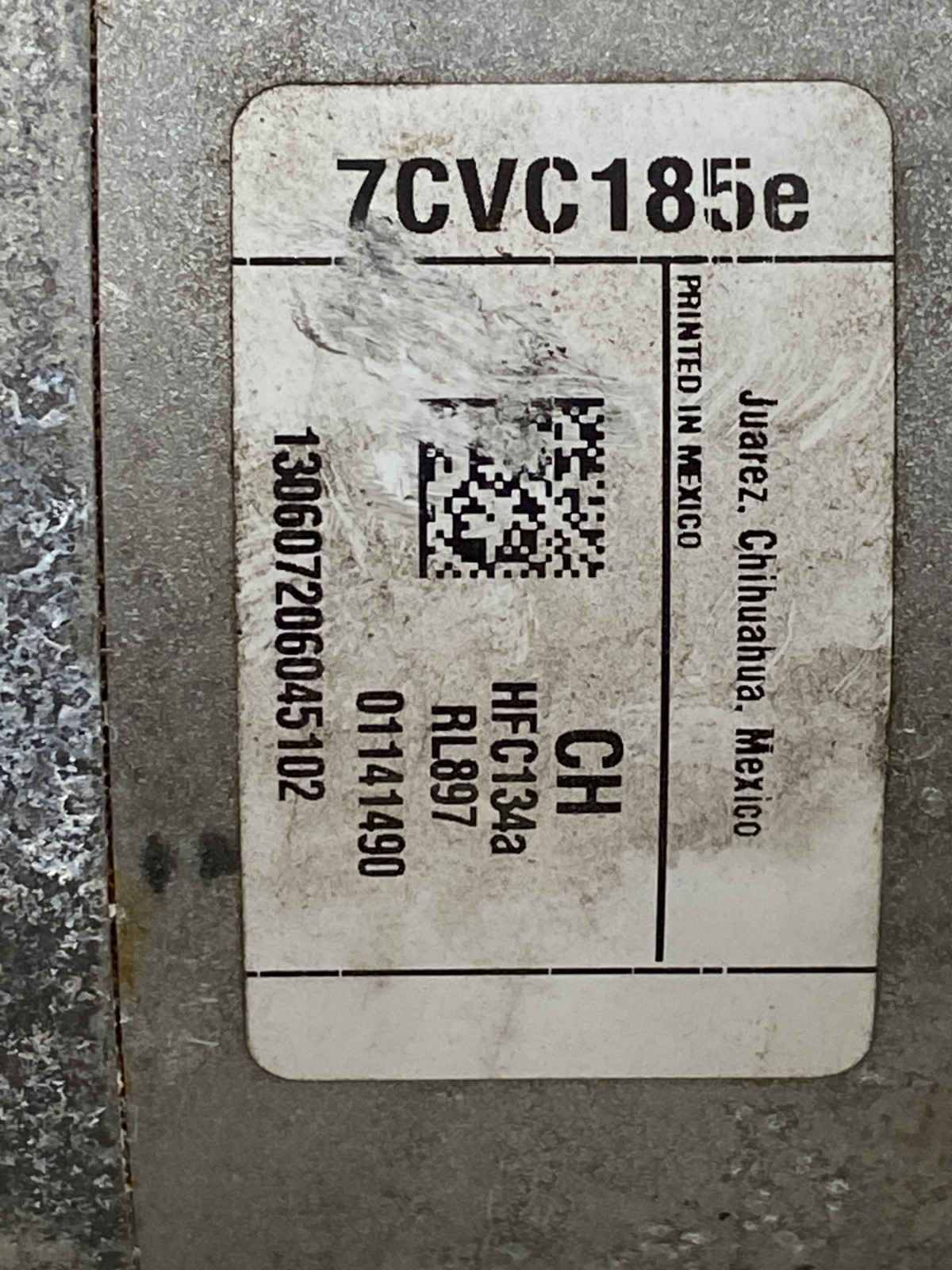 Компресор кондиціонера Acura MDX 3 (14-20) 7CVC185E