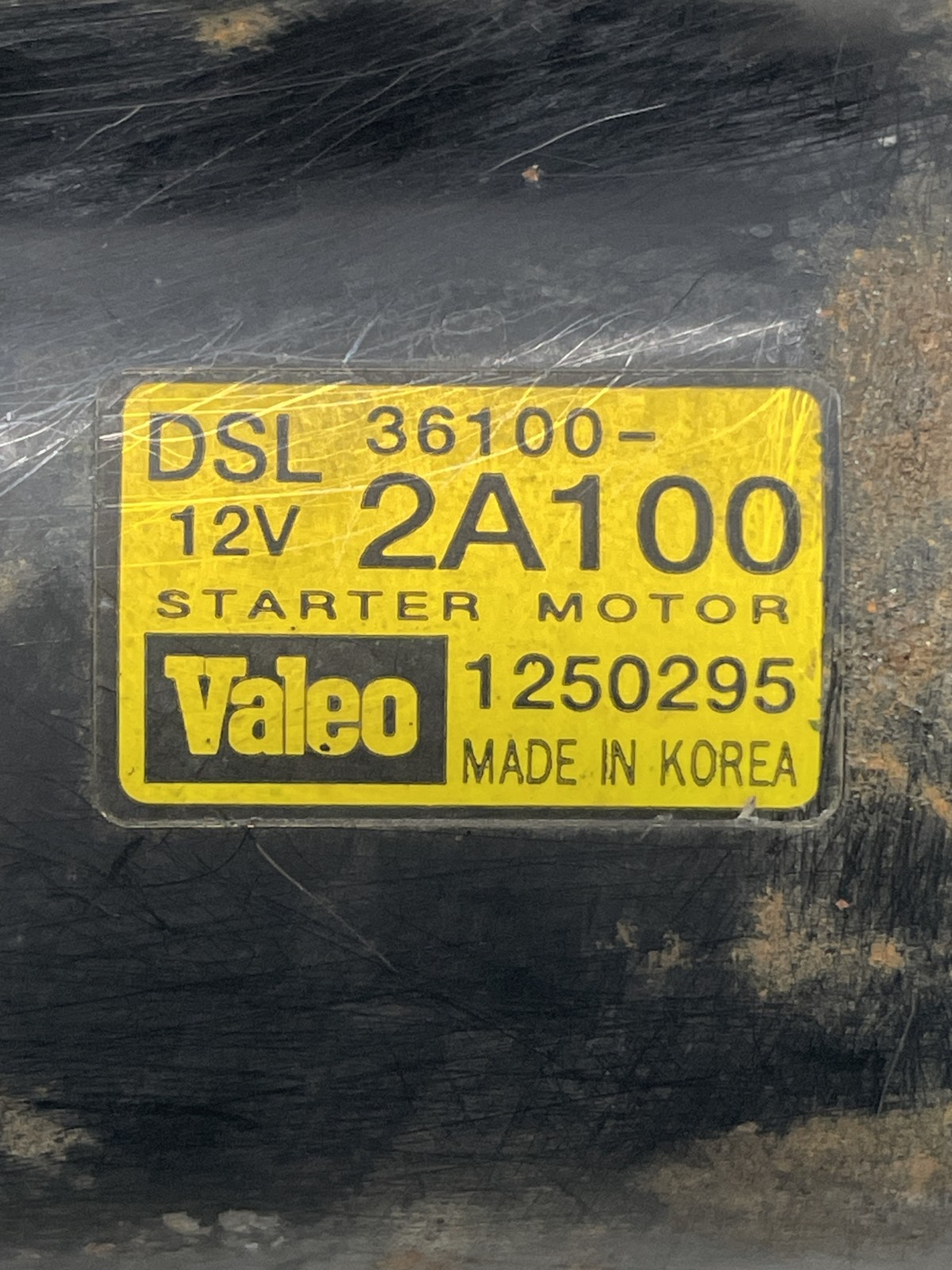 Стартер Hyundai Accent 3 (05-10) 1.5 Дизель 361002A100