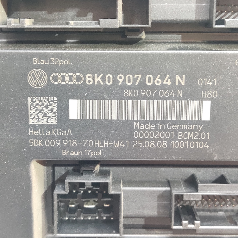 Блок комфорту Audi A4 B8 (07-15) 2.0D 8K0907064N