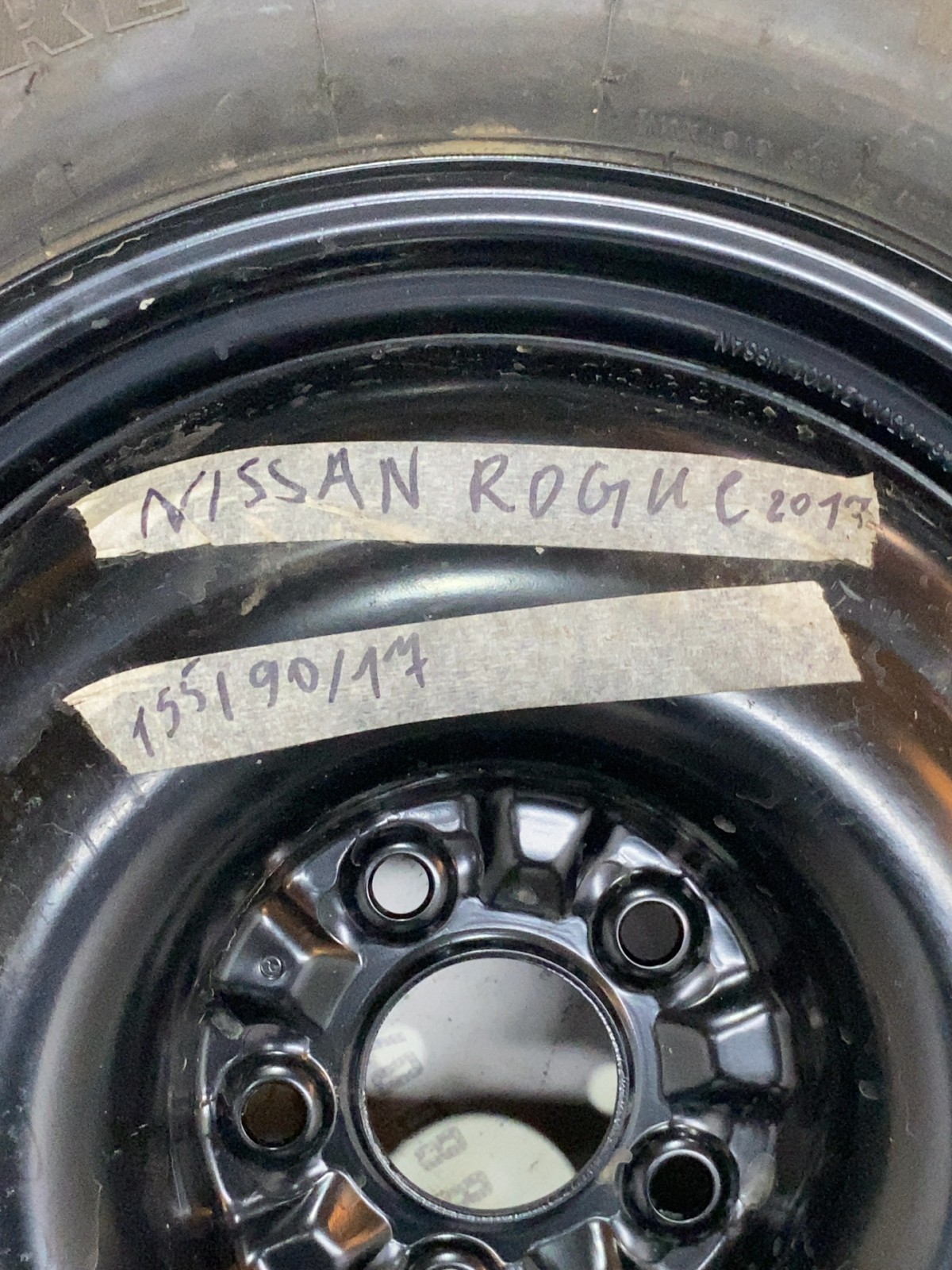 Запасне колесо Nissan Rogue T32