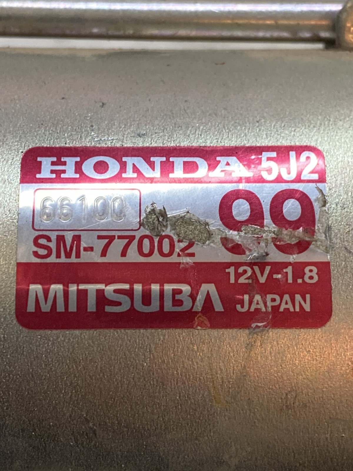 Стартер Acura MDX 3 (14-20) SM77002