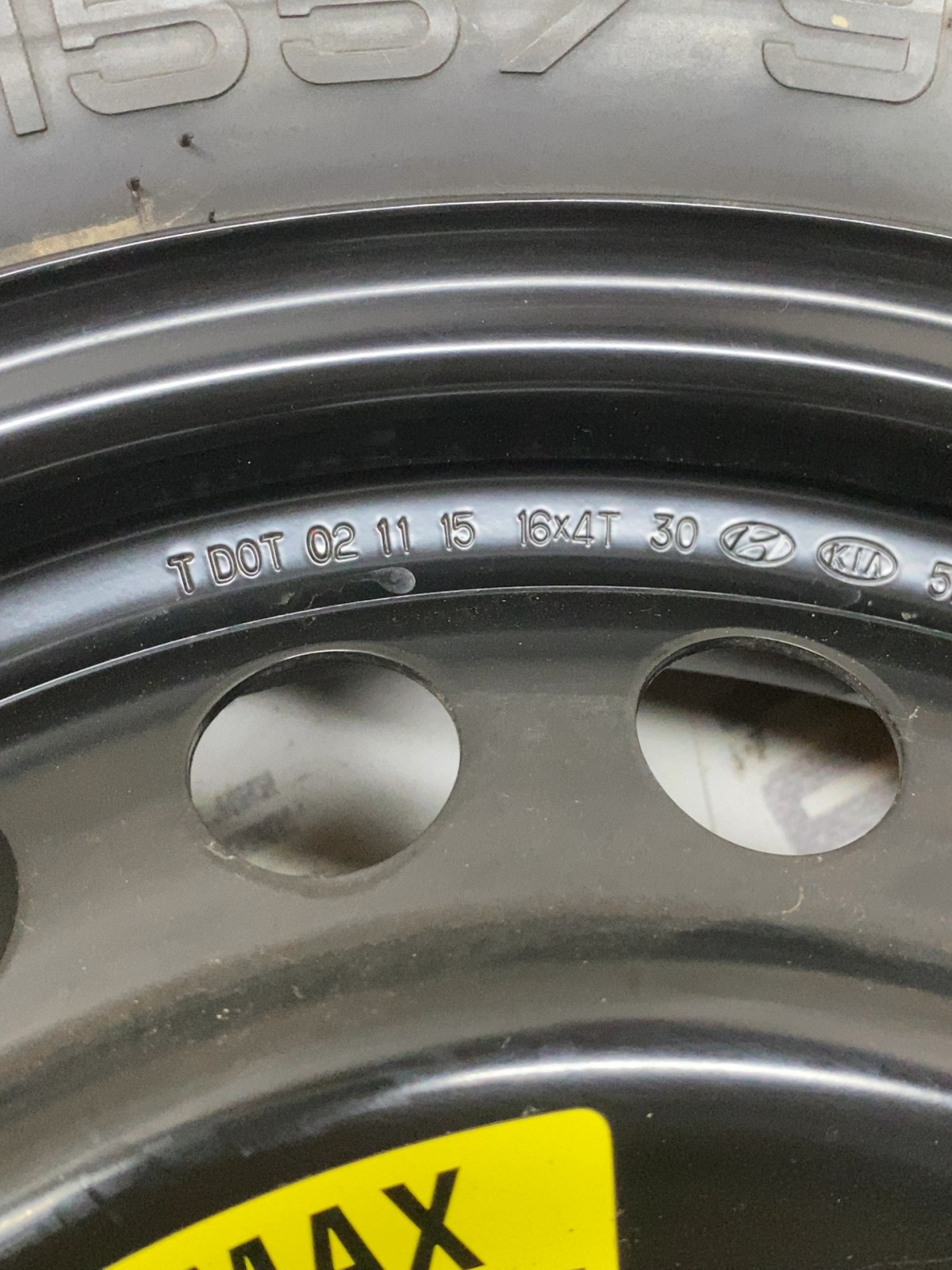 Запасне колесо Hyundai Tucson 3 TL (15-21) 52910C1910